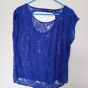 Express Top See Thru Size Small